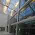 Guildry court atrium, glazed sloping walls