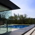 View out to the pool