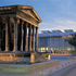 Roman temple and Carré d