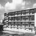 Elevation of 6-story maisonettes