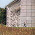 West gable end of Sainsbury centre