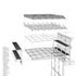 Atrium roof and shade canopy