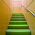 Staircase following colour scheme
