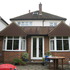 Rear elevation before