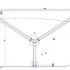 Steel frame legs