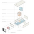 Isometric diagram of foyer