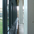 Reading Room perimeter heating detail in matching black marble