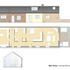 Plan, section and elevation