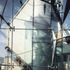Top of escape stair viewed from the atrium