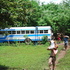 Unloading the bus