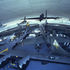 Airplanes suspended from the vault roof
