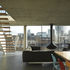The open plan interior