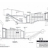 North and south elevations