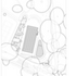 Site plan with ground floor plan