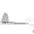 East Elevation with existing house