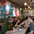 Upstairs communal table