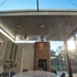 Polished concrete roof