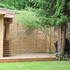 The private decked garden