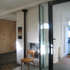 Entrance to Architects studio showing original cast iron column and cobblestones. (Phase I - studio)