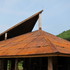 Gallery roof under construction