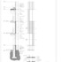 Detailed section through curtain wall