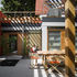 Enclosed external courtyard