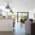 Kitchen and living