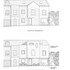 Front elevations pre & post construction