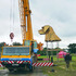Craning the head into position