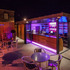 Night time bar view
