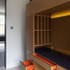 Desk; pigeon holes