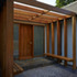 Iroko porch and bench seats