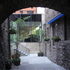 Archway into interior of building