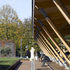 The walkway alongside the Peace Garden