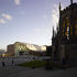 View of the museum past St Michael