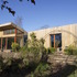 The house set in the garden