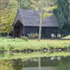 South west view of the cabin