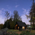 The cabin at Night