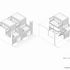 FCBS small courtyard house isometric