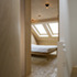 View along glass partition into main room