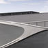 Roof terrace and eye shaped window