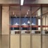 Timber screen and enclosure to the co-working space