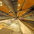 Bijlmer Station interior view down tracks