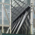Diagonal columns transfer the tower