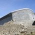 Granite cladding gives the building a bunker like appearance