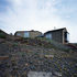Barn perches on hillside  