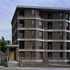 Brick and void facade composition