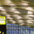 Ceiling and glazed facade