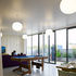 Large sliding doors open onto a balcony off the lounge