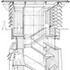 Sectional view through tower